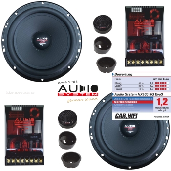 Audio System HX 165 SQ EVO 3 high-end 16,5cm 2-Wege Lautsprecher 165mm HX-165